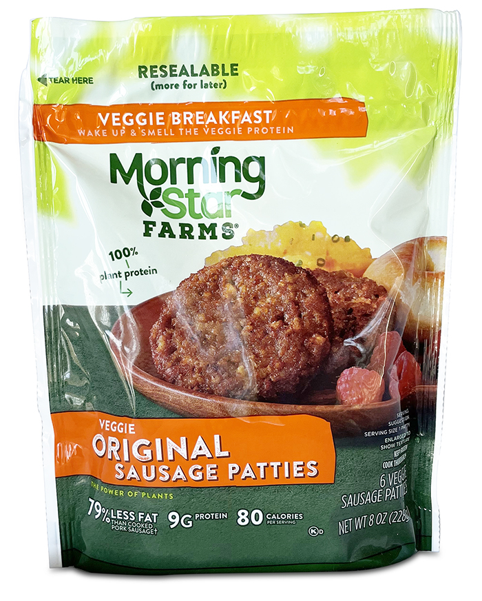 Morningstar farms veggie sausage