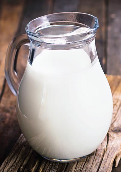 Go for dairy, soy, or almond over coconut milk. 