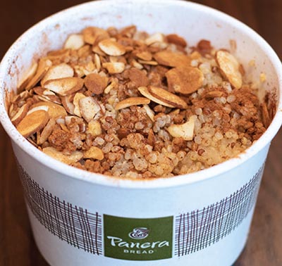 Our tasters' favorite: Panera's steel-cut oats with quinoa.