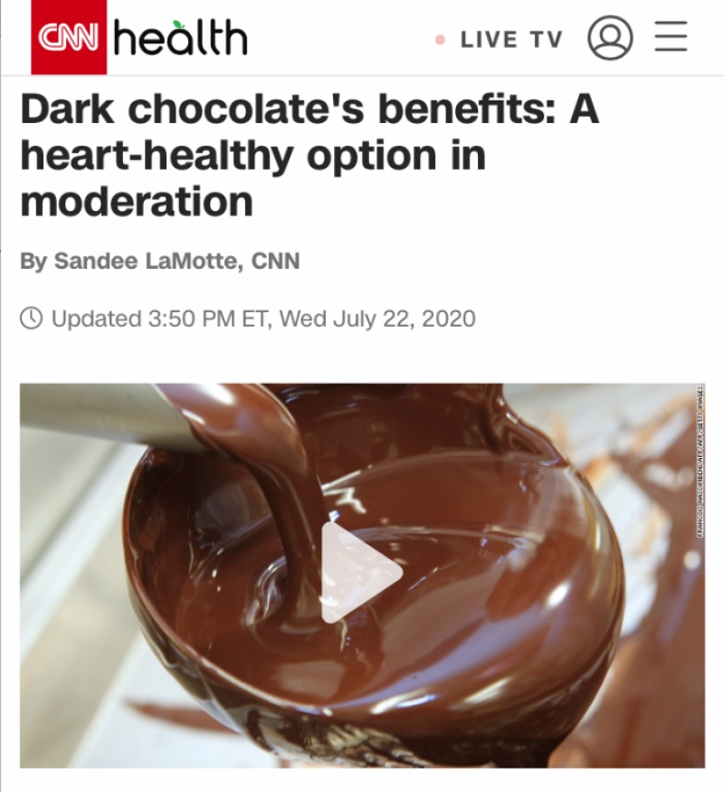 cnn story on chocolate