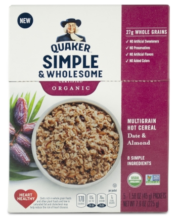 quaker organic multigrain hot cereal