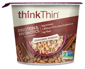 Think Thin protein probiotics oatmeal
